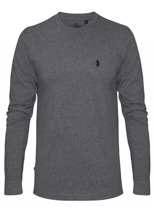 Skinny Peach Grey Long-Sleeved T-Shirt