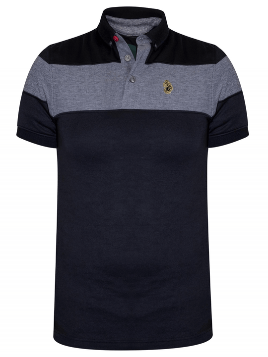 Luke Black CBP Polyester Polo Shirt