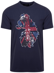 Luke Navy Brit Short-Sleeve T-Shirt