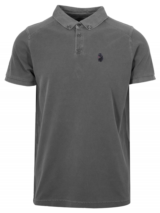 Luke Grey Reefer Polo