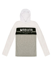 Antony Morato Junior White Hooded L/S T-Shirt