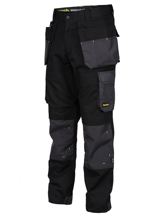 Bench Workwear Black Boston Holster Trouser