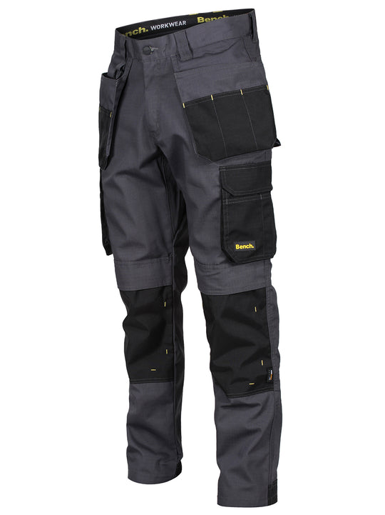 Bench Workwear Grey Dallas Ripstop Holster Trouser