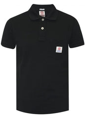 Franklin & Marshall Mens Black Polo Shirt