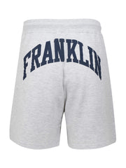 Franklin Marshall Grey Cotton Shorts
