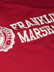 Franklin Marshall Red Short Sleeve Logo T-Shirt