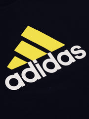 Adidas Kids Climalite Cotton Black Logo T-Shirt