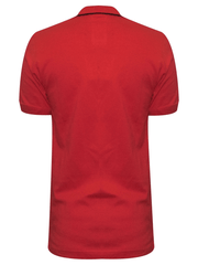 Luke Meads Red Polo Shirt