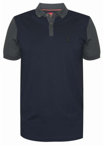 Dark Contrast Terry Doorman Polo