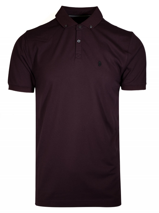 Luke Billiams Burgundy Polo Shirt