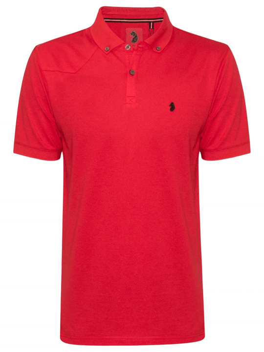 Luke Billiams Red Polo Shirt