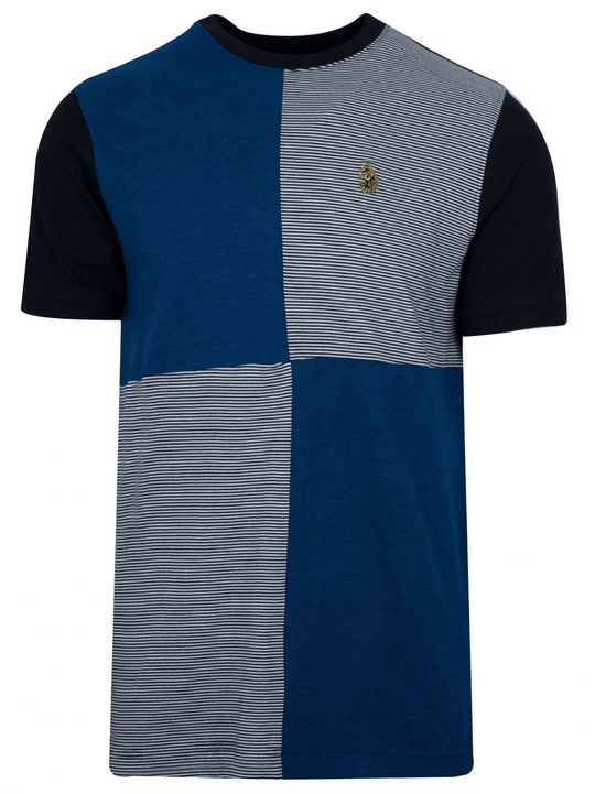Luke Navy 'Boozy Baz' Short-Sleeve T-Shirt