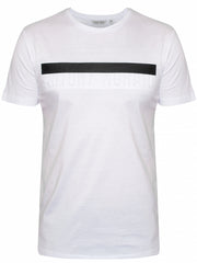 Antony Morato Mens White Stamp T-Shirt