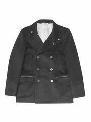French Connection Black Double Breasted Jacket