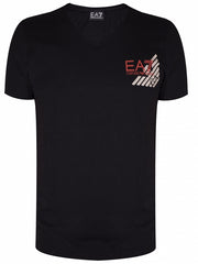 EA7 Navy V-Neck T-Shirt