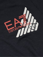 EA7 Navy V-Neck T-Shirt