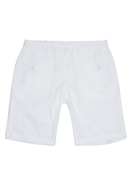 Mens EA7 White Golf Bermuda Shorts