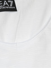 EA7 White V-Neck T-Shirt