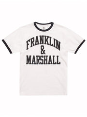 Franklin Marshall Contrast White T-Shirt 