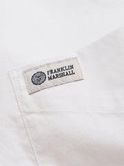 Franklin Marshall Long Sleeved White Shirt 