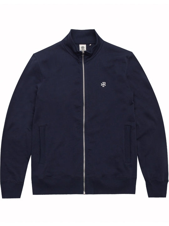 Franklin Marshall Navy Full Zip Sweatshirt