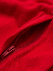 Franklin Marshall Red Fleece Shorts