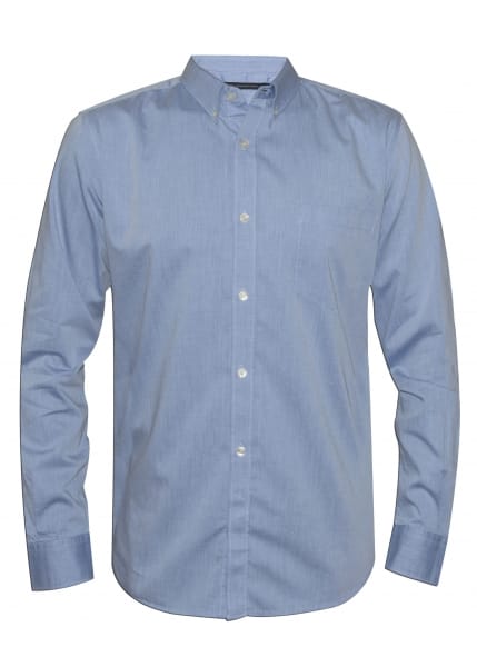 French Connection Snorkel Blue Long Sleeved Shirt