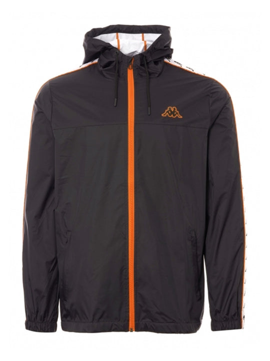 Mens Kappa Navy & Orange 222 Banda Dawson Jacket