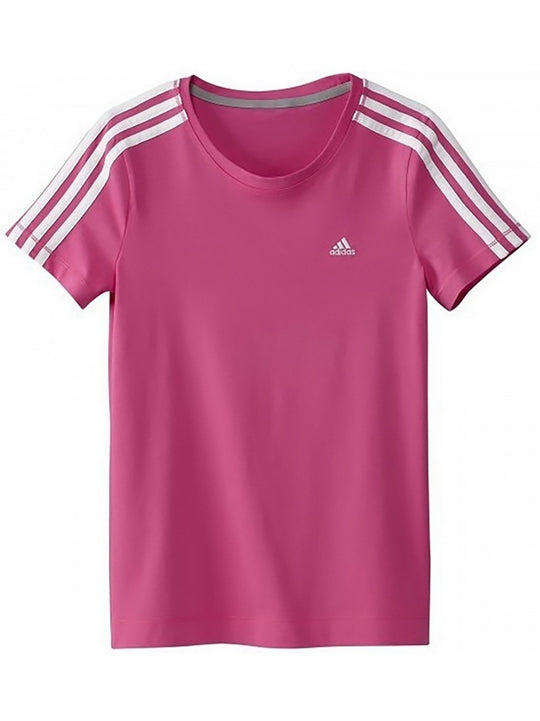 Girls Pink Adidas T-shirt