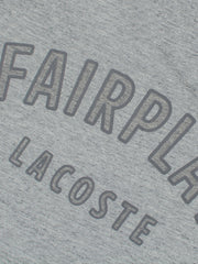 Lacoste Grey Round Neck Fair Play T-Shirt