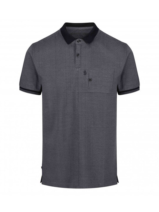 Luke Mens Believe Black Polo Shirt