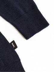 Michael Kors Navy Half Zip Knitwear