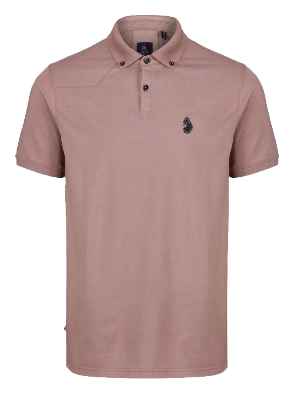 Move Bil Lion Embroided Polo Shirt