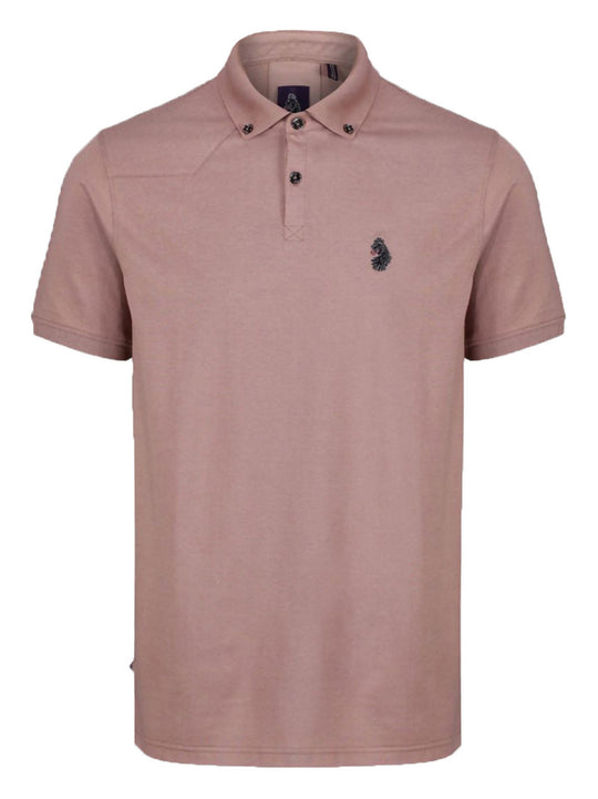 Luke Move Bil Lion Embroided Polo Shirt