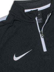 Nike Boys Black Half Zip DRI-FIT Drill Top