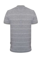 Peter Werth Seymour Mens Grey Short-Sleeved T-Shirt