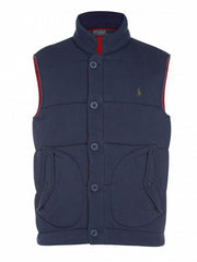 Ralph Lauren Mens Navy Cotton Gilet