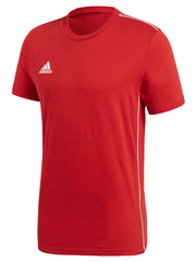Mens Adidas Red Core 18 Tee