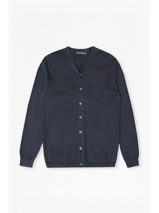 French Connection Navy Elemential Knit Cardigan