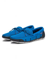 Mens Swims Blue/Navy/White Stride Lace Loafer