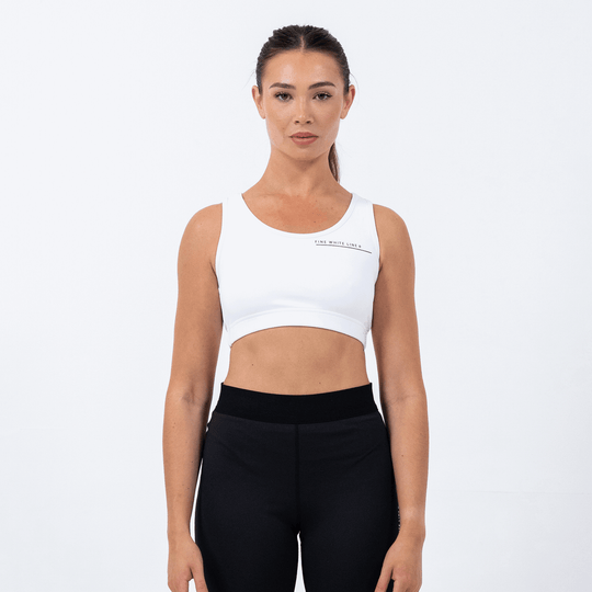Women's Aquila White Sport Bra