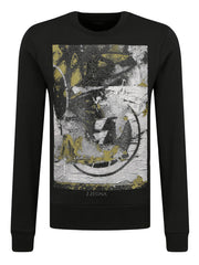Z Zegna Black Graphic Sweatshirt